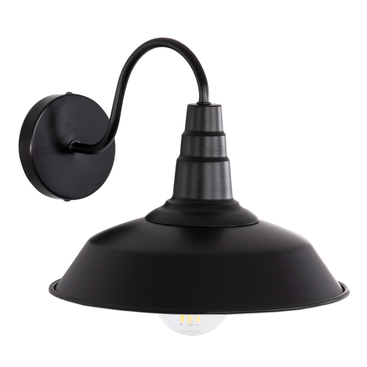 ΑΠΛΙΚΑ ΤΟΙΧΟΥ DONO HM4478 ΜΕΤΑΛΛΟ ΣΕ ΜΑΥΡΟ 26x31x25Υεκ.