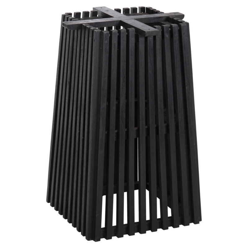 ΒΑΣΗ ΤΡΑΠΕΖΙΟΥ ΕΣΩΤ.ΧΩΡΟΥ ΤΕΤΡΑΓΩΝΗ FRANTZ HM9460.12 ΞΥΛΟ MINDI ΣΕ ΜΑΥΡΟ 45x45x73Y εκ.