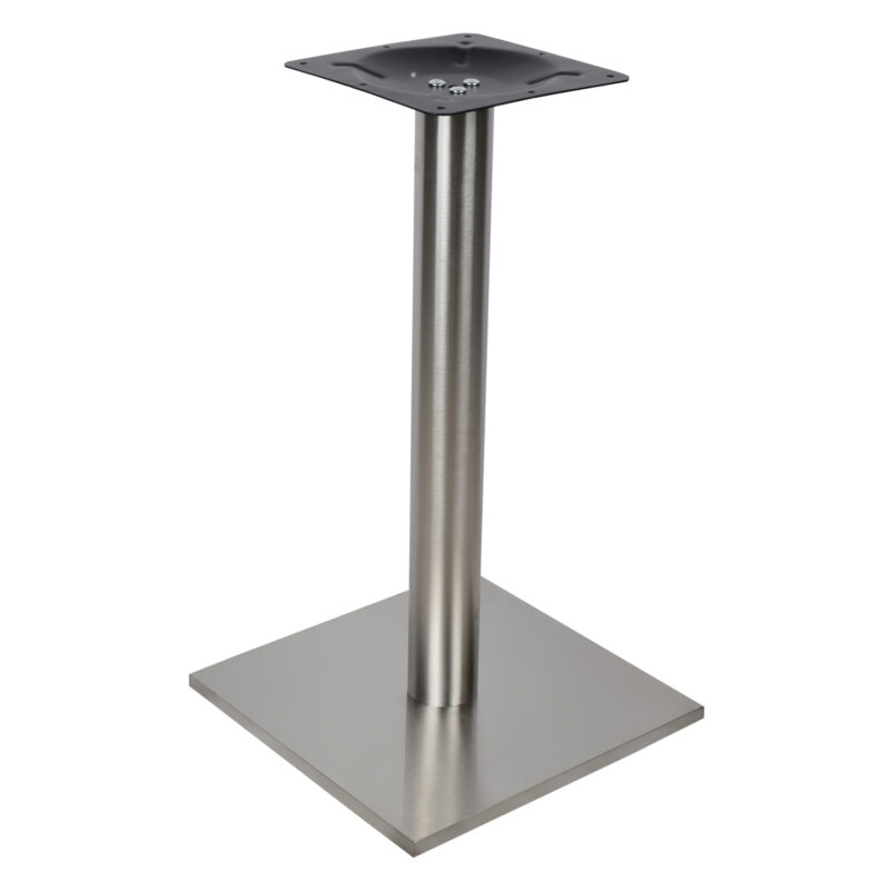 ΒΑΣΗ ΤΡΑΠΕΖΙΟΥ INOX HM421 ΜΕ ΡΕΓΟΥΛΑΤΟΡΟΥΣ 40x40x72Y εκ.