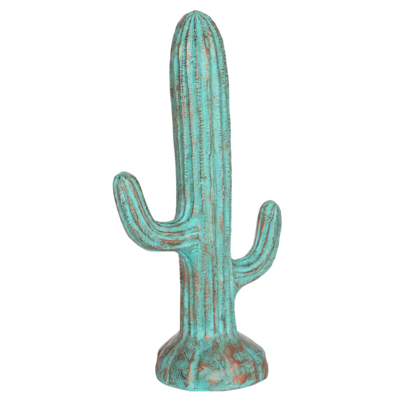 ΔΙΑΚΟΣΜΗΤΙΚΟΣ ΚΑΚΤΟΣ ΔΑΠΕΔΟΥ CACTUS HM4386.03M ΓΥΨΟΣ ΣΕ ΤΙΡΚΟΥΑΖ 54x34x103Υεκ.