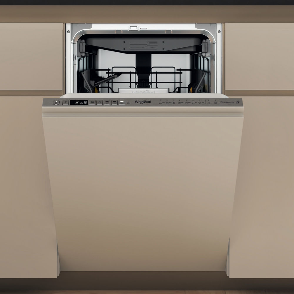 Πλυντήριο Πιάτων Πλήρως Εντοιχιζόμενο Whirlpool WH6IA10BS7L0 10 σερβίτσια 45cm