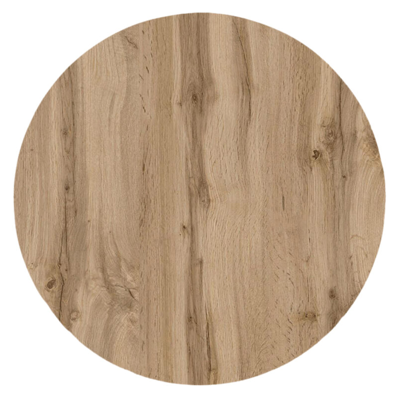 ΕΠΙΦΑΝΕΙΑ ΤΡΑΠΕΖΙΟΥ HPL ΣΤΡΟΓΓΥΛΗ HM6351.36 SONAMA OAK Φ120εκ.