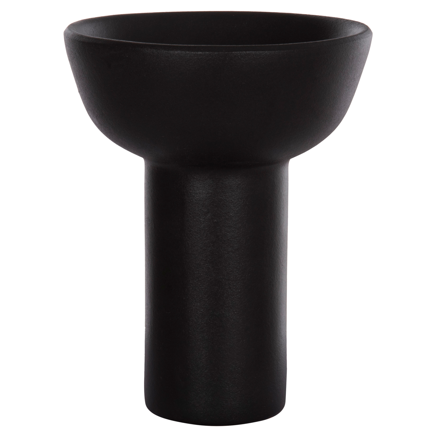 ΕΠΙΤΡΑΠΕΖΙΟ ΚΕΡΑΜΙΚΟ ΔΙΑΚΟΣΜΗΤΙΚΟ ELENDIL HM4603.02 ΜΑΥΡΟ ΜΑΤ Φ20x26.5Υεκ