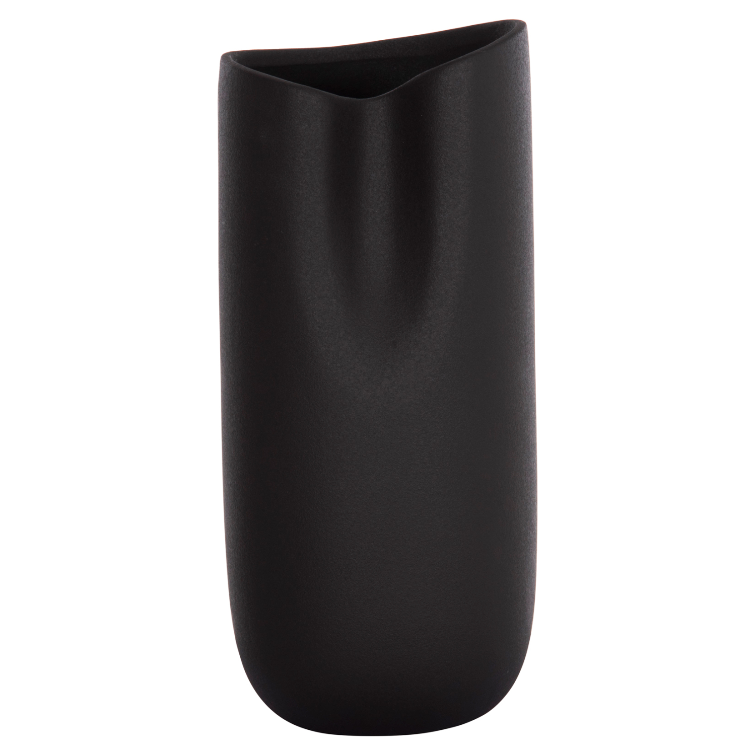 ΕΠΙΤΡΑΠΕΖΙΟ ΚΕΡΑΜΙΚΟ ΔΙΑΚΟΣΜΗΤΙΚΟ GLAZE HM4606.02 ΜΑΥΡΟ ΜΑΤ 17x16,5x37Υεκ