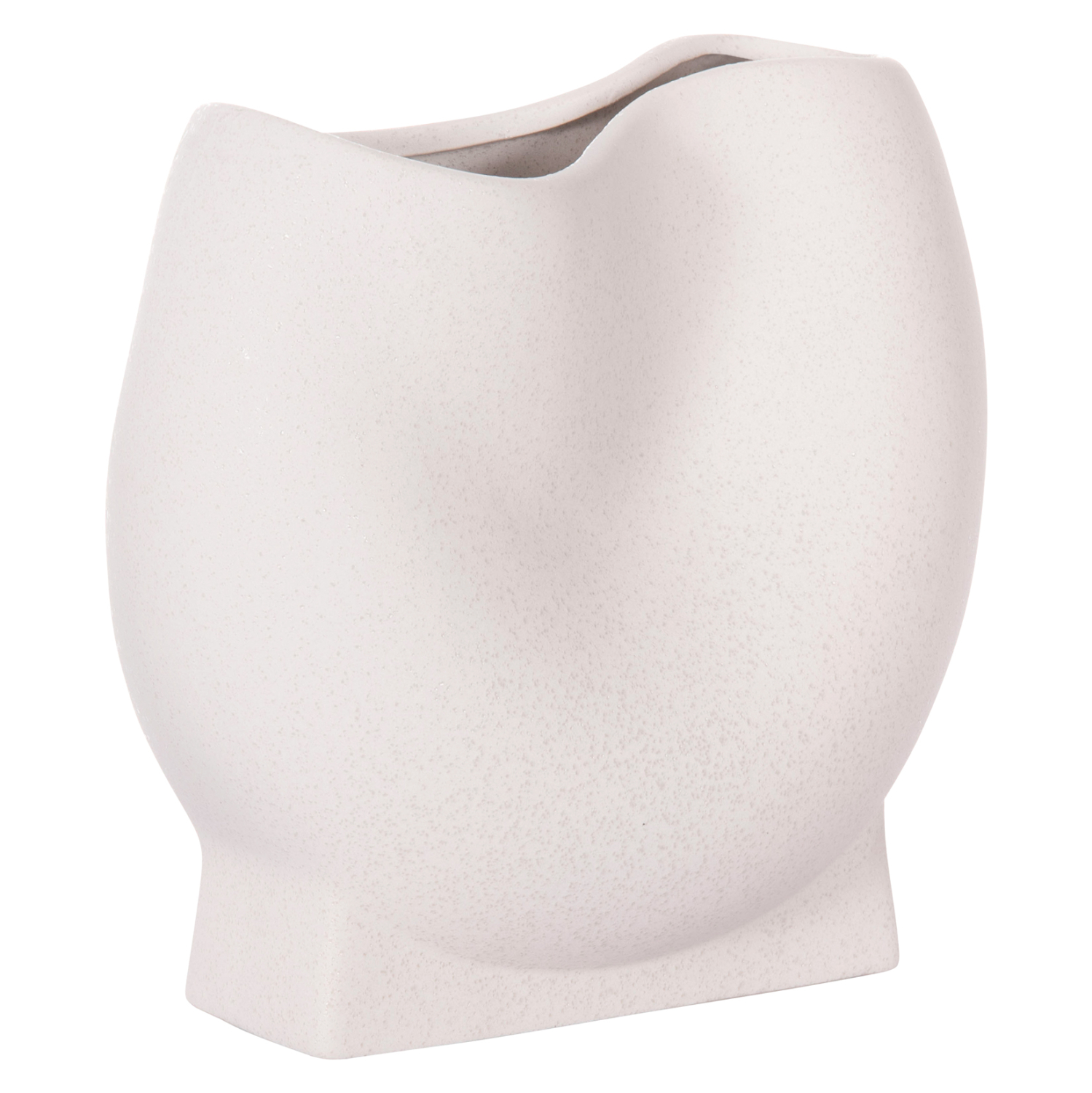 ΕΠΙΤΡΑΠΕΖΙΟ ΚΕΡΑΜΙΚΟ ΔΙΑΚΟΣΜΗΤΙΚΟ GLAZE HM4610.01 ΥΠΟΛΕΥΚΟ ΚΡΥΣΤΑΛΛΙΚΟ 26x14x25Υεκ