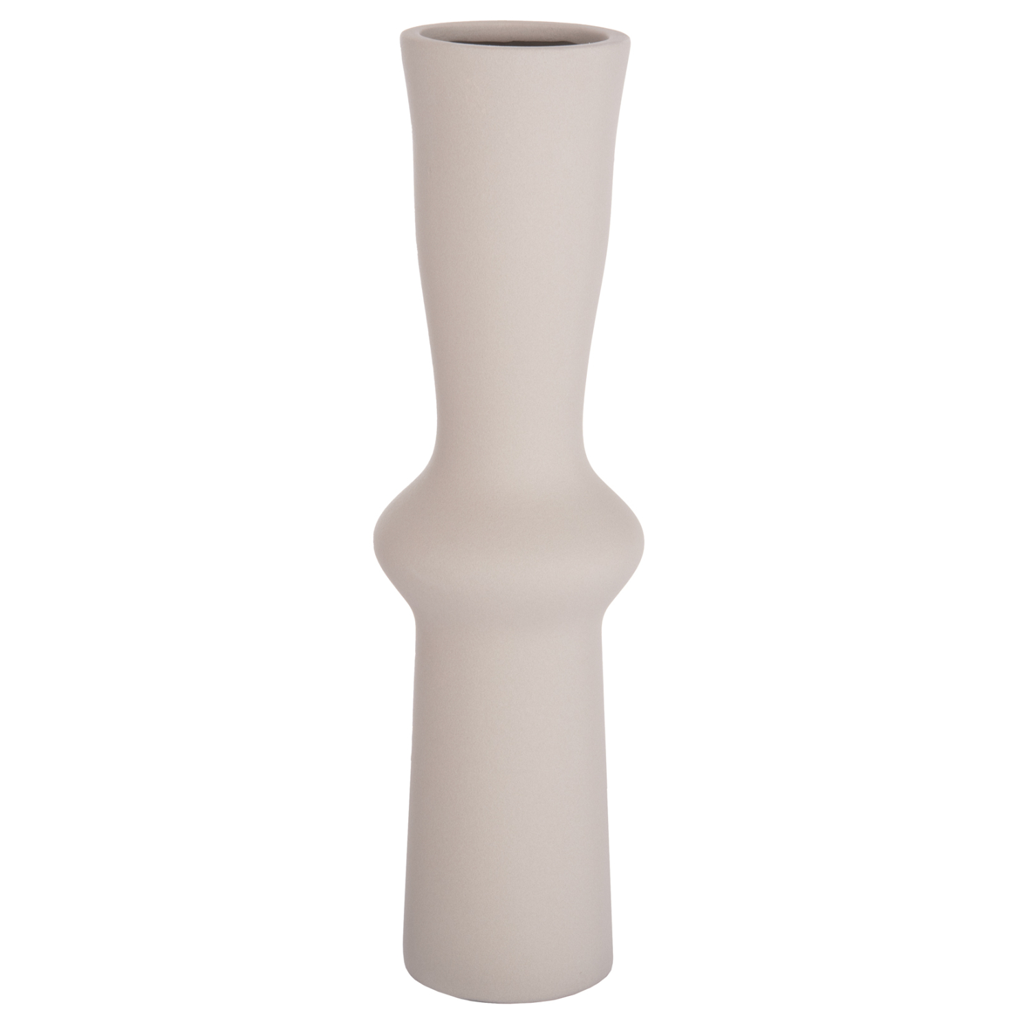 ΕΠΙΤΡΑΠΕΖΙΟ ΚΕΡΑΜΙΚΟ ΔΙΑΚΟΣΜΗΤΙΚΟ SCEPTER HM4637.03 ΓΚΡΙ ΜΑΤ Φ14x50Υεκ
