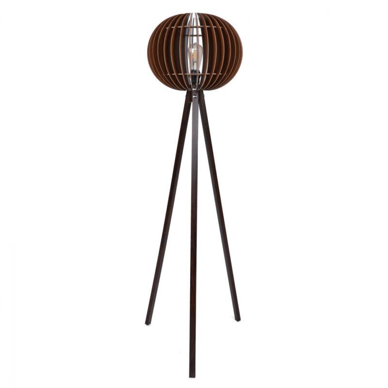ΦΩΤΙΣΤΙΚΟ ΔΑΠΕΔΟΥ HM7375.03 ΑΠΟ MDF ΣΕ ΚΑΡΥΔΙ Φ36x145Υεκ.
