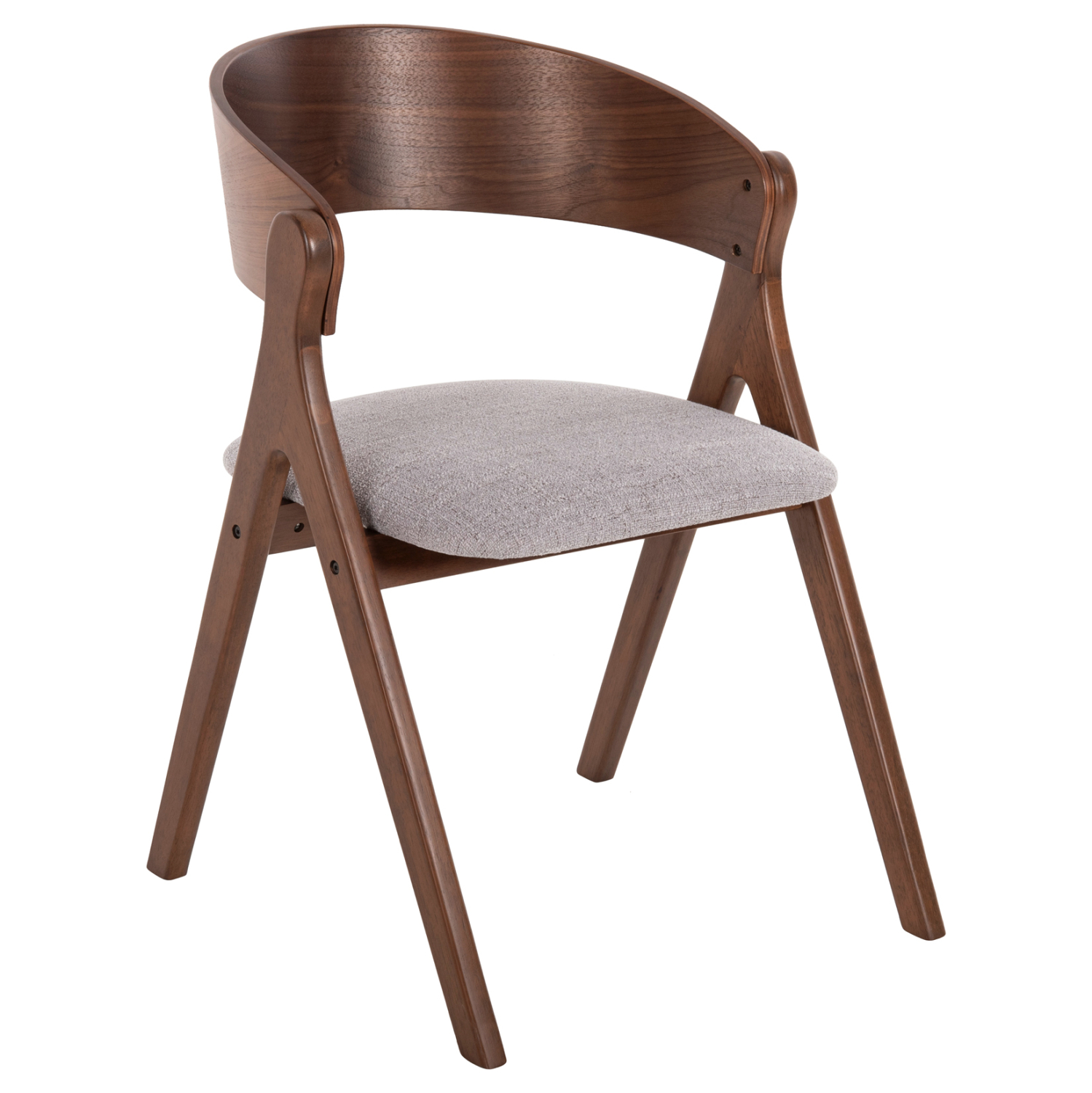 ΚΑΡΕΚΛΑ NEKKER HM9739.02 RUBBERWOOD ΣΕ ΚΑΡΥΔΙ-ΓΚΡΙ ΥΦΑΣΜΑ ΚΑΘΙΣΜΑ 56x55x78Yεκ. (Σετ 2 τμχ)