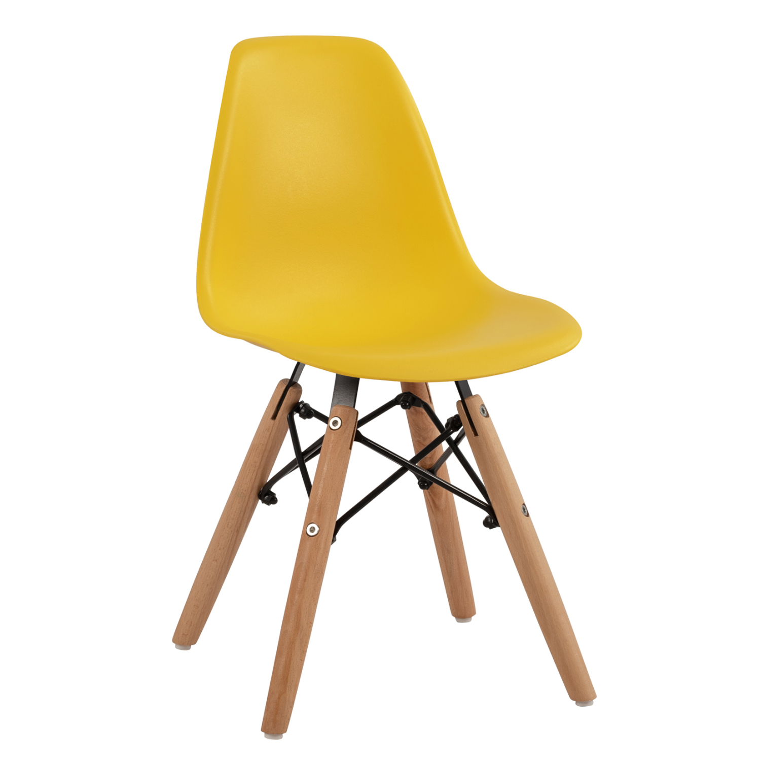 ΚΑΡΕΚΛΑ TWIST KID ΤΜΧ.HM8453.04 ΞΥΛΙΝΑ ΠΟΔΙΑ &ΚΑΘΙΣΜΑ ΚΙΤΡΙΝΟ PP 30,5Χ33Χ59 ΕΚ (Σετ 4 τμχ)