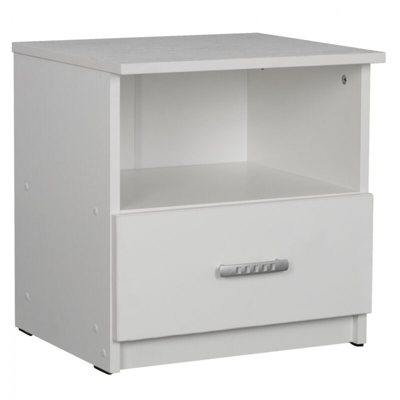 ΚΟΜΟΔΙΝΟ ΜΕ ΣΥΡΤΑΡΙ ADLER HM2431.03 ΜΕΛΑΜΙΝΗ ΛΕΥΚΗ 45x40x48Υεκ.