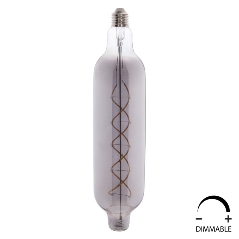 ΛΑΜΠΤΗΡΑΣ JHD-NW7775 LED FILAMENT 8W E27 3000K SMOKE COLOR DIMMABLE  HM4055.03