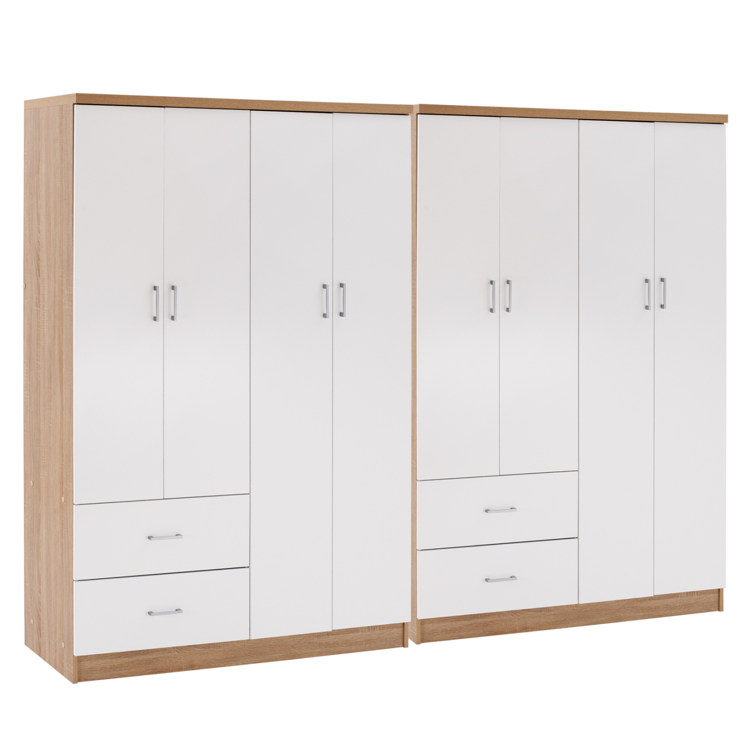 ΝΤΟΥΛΑΠΑ 8ΦΥΛΛΗ BRIANA HM21237.02 ΜΕΛΑΜΙΝΗ SONAMA & ΛΕΥΚΟ 241x42,5Χ180,5Υεκ.