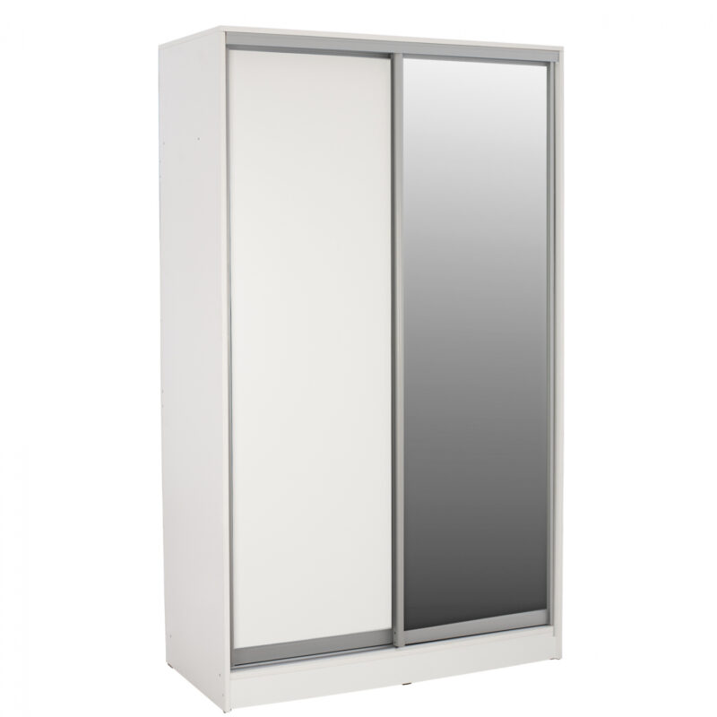 ΝΤΟΥΛΑΠΑ ΔΙΦΥΛΛΗ ΣΥΡΟΜΕΝΗ ΜΕ ΚΑΘΡΕΠΤΗ ADLER HM2460.03 ΜΕΛΑΜΙΝΗ ΛΕΥΚΗ 120x60x220Y