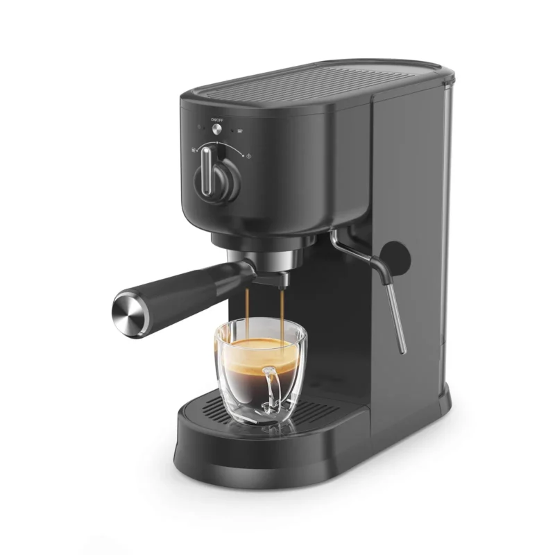 Μηχανή Espresso Crown CEM-1538 1500W Πίεσης 20bar Μαύρη