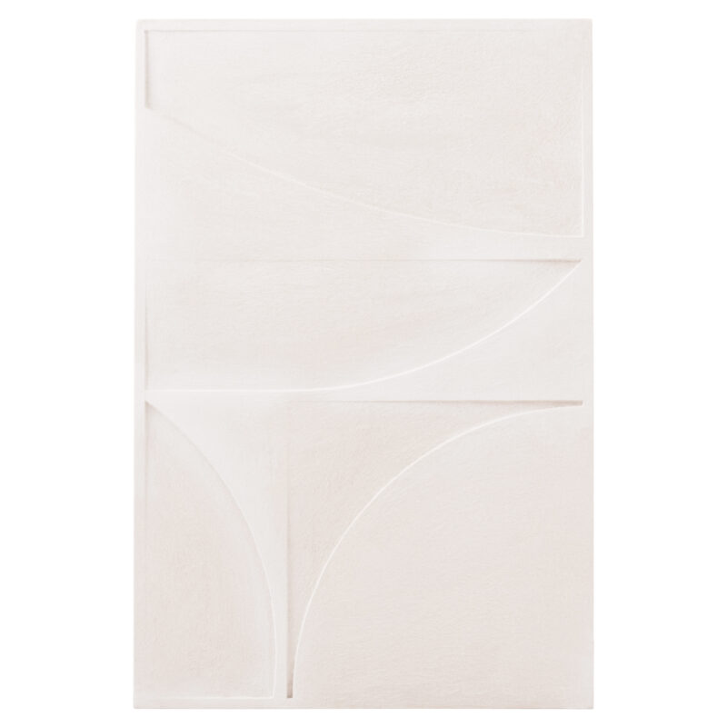 ΠΙΝΑΚΑΣ ΣΕΙΡΑ SANTORINI HM4505 MDF ΣΕ ΥΠΟΛΕΥΚΟ ΧΡΩΜΑ 80x4(πάχος)x120Υεκ.