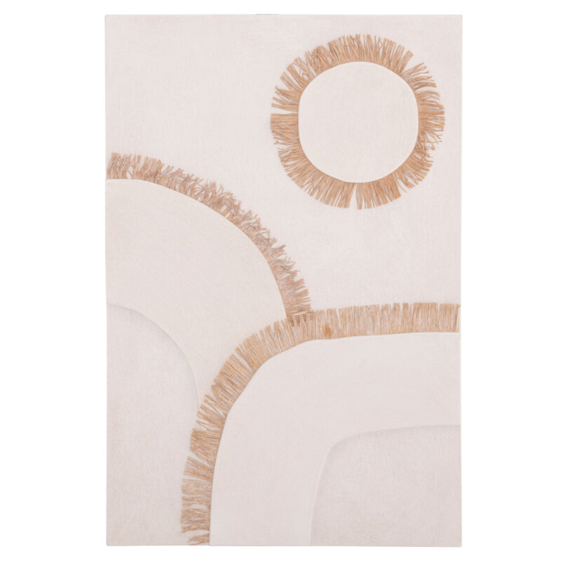ΠΙΝΑΚΑΣ ΟΡΘΟΓΩΝΙΟΣ ΣΕΙΡΑ SANTORINI HM4531 MDF ΥΠΟΛΕΥΚΟ-ΔΙΑΚΟΣΜΗΣΗ ΜΠΕΖ 80x4,5(πάχος)x120Υεκ.