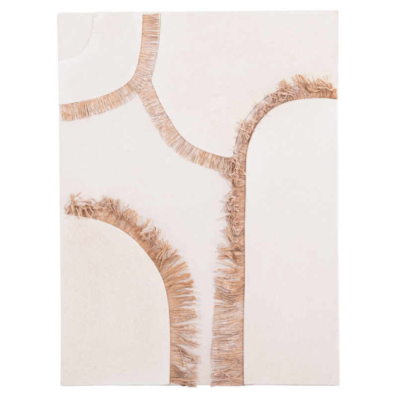 ΠΙΝΑΚΑΣ ΟΡΘΟΓΩΝΙΟΣ ΣΕΙΡΑ SANTORINI HM4532 MDF ΥΠΟΛΕΥΚΟ ΧΡΩΜΑ-ΔΙΑΚΟΣΜΗΣΗ ΜΠΕΖ 60x4,5(πάχος)x80Υεκ.