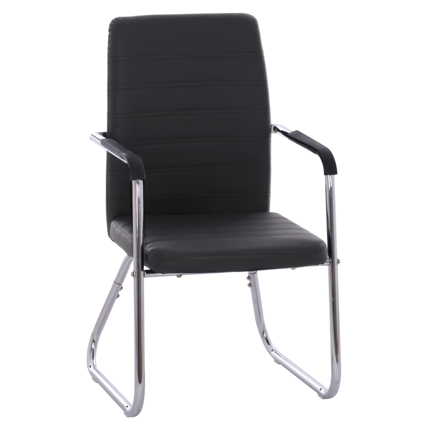 ΠΟΛΥΘΡΟΝΑ DALEY HM1021.01 ΜΕ ΜΠΡΑΤΣΑ ΜΑΥΡΟ PU 56x58x93 εκ. (Σετ 4 τμχ)