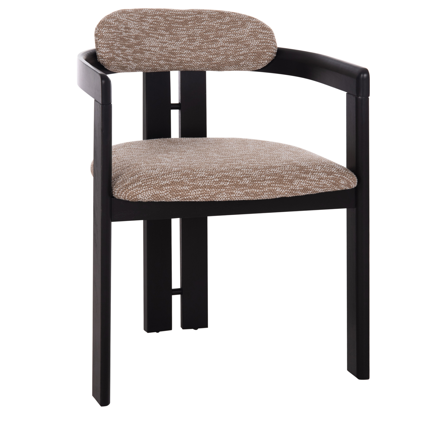 ΠΟΛΥΘΡΟΝΑ ΤΡΑΠΕΖΑΡΙΑΣ KALL HM18247.02 ΚΑΦΕ ΥΦΑΣΜΑ--PLYWOOD ΣΕ ΜΑΥΡΟ 56x45x73Υεκ (Σετ 2 τμχ)