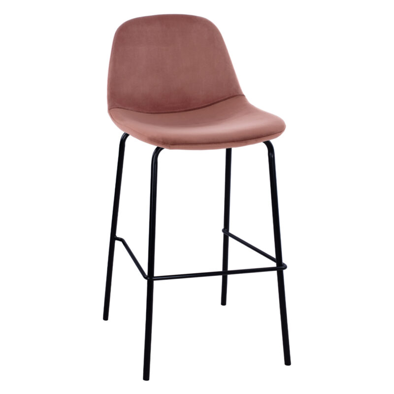 ΣΚΑΜΠΟ VINCENT HM9298.12 ΜΕΣ. ΥΨΟΥΣ ΣΑΠΙΟ ΜΗΛΟ ΒΕΛΟΥΔΟ ΜΕ ΜΕΤΑΛΛΙΚΑ ΠΟΔΙΑ 47x51x96 εκ. (Σετ 4 τμχ)