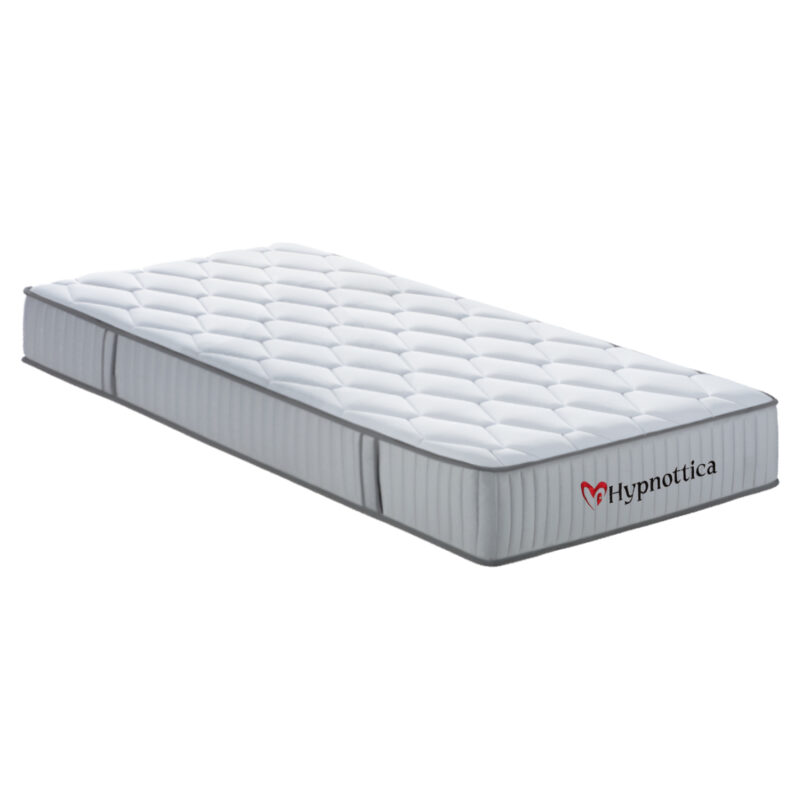 ΣΤΡΩΜΑ ΜΟΝΟ HYPNOTTICA HM748.01 POCKET SPRINGS--ΛΕΥΚΟ (ROLL-PACKING) 90x190x25Υεκ.