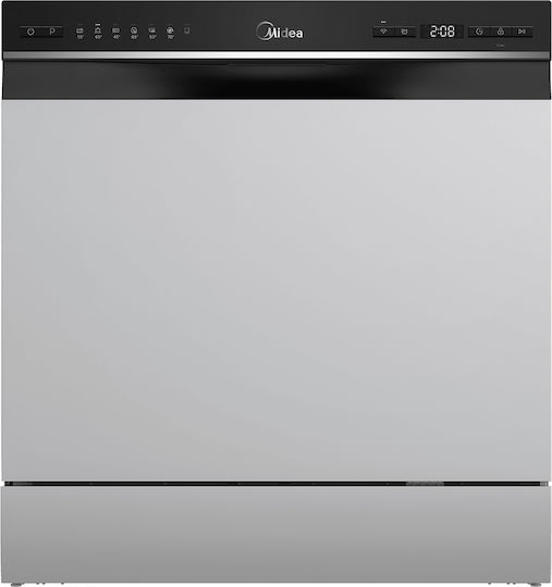 Πλυντήριο Πιάτων Ελεύθερο Πάγκου Midea MDWTT0802MS-WF 8 σερβ.