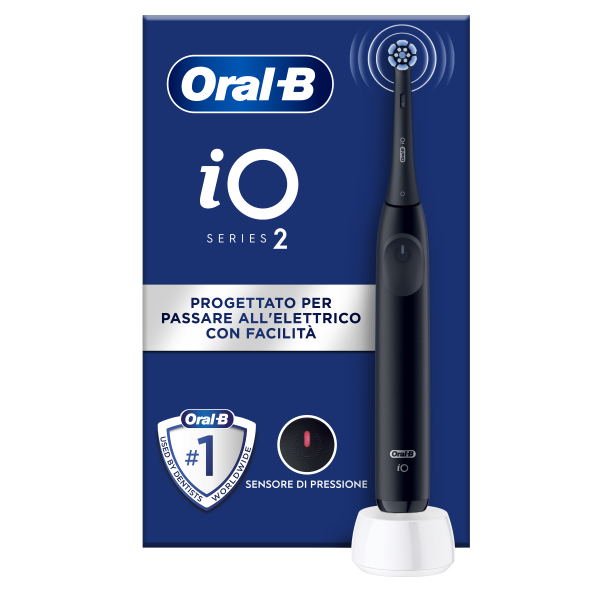 Oral-B Io 2 Ηλεκτρική Οδοντόβουρτσα Μαύρη