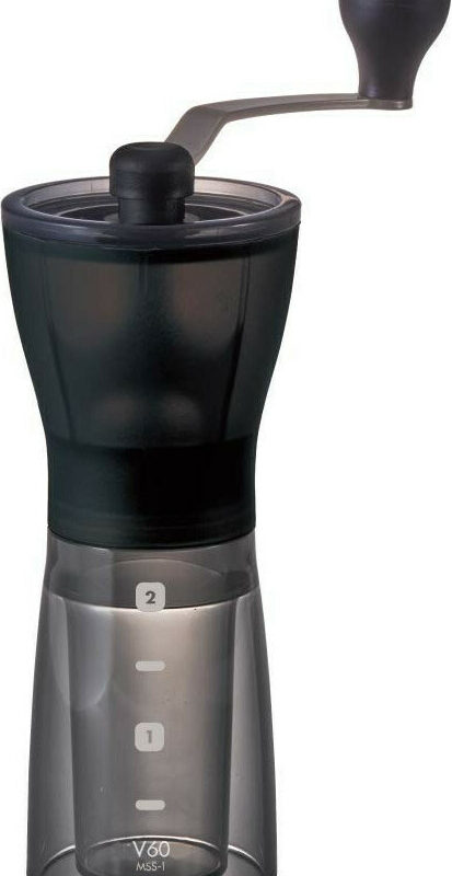 Hario MSS-1DTB Χειροκίνητος Μύλος Καφέ Ceramic Mini-Slim Plus Black