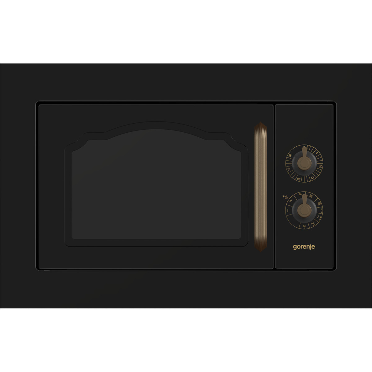 Gorenje BM235CLB Εντοιχιζόμενος Φούρνος Μικροκυμάτων με Grill 23lt Μαύρος