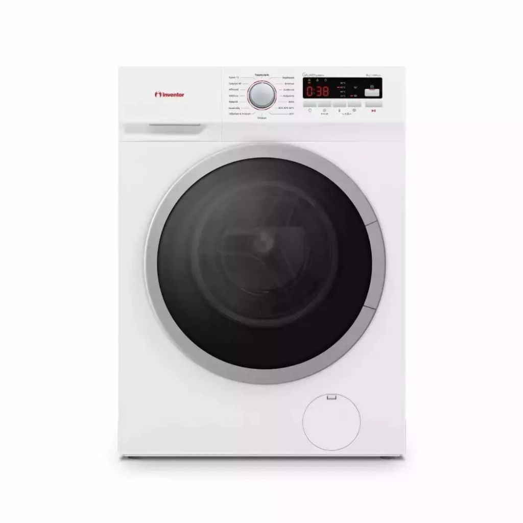 Πλυντήριο Ρούχων Inventor GX0914A 9kg A 1400 Στροφών Inverter Μοτέρ