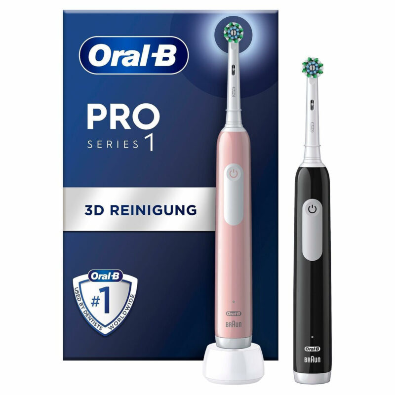 Oral-B Pro 1 Series Ηλεκτρική Οδοντόβουρτσα Μαύρη