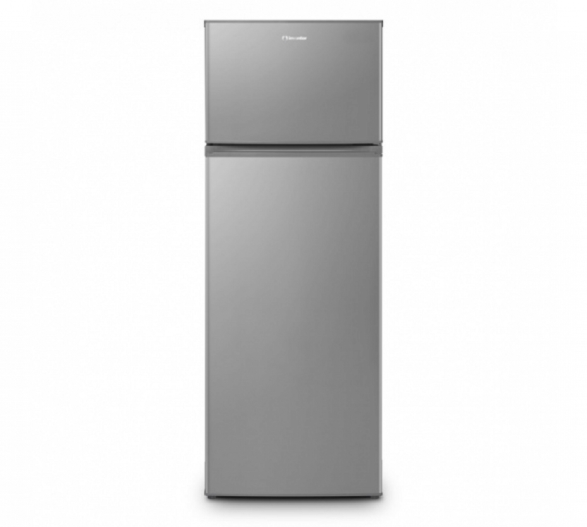 Inventor DP1590SE Ψυγείο Δίπορτο 235lt Υ159xΠ55xΒ55εκ. Inox