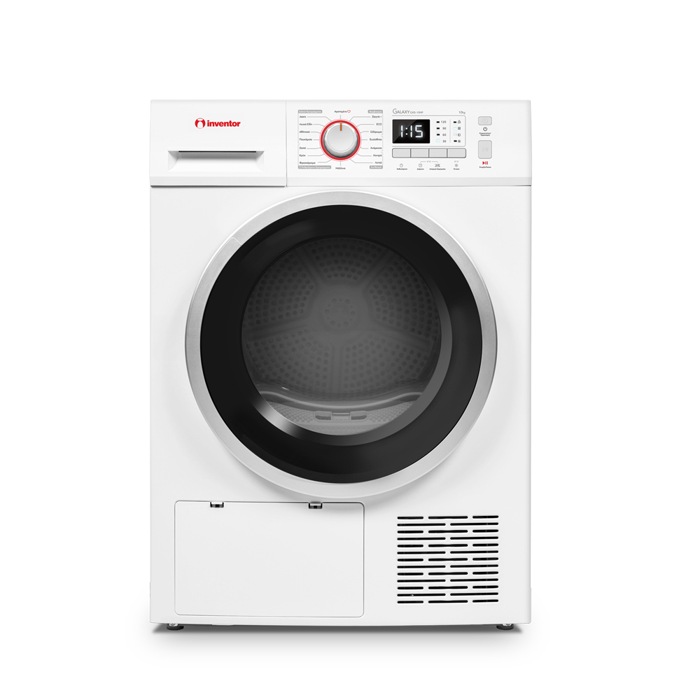 Στεγνωτήριο Ρούχων Inventor GXD-10HP 10kg D με Αντλία Θερμότητας