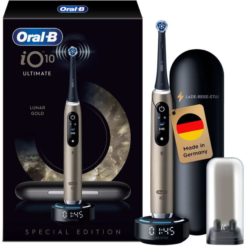 Oral-B Io10 Ηλεκτρική Οδοντόβουρτσα Χρυσή