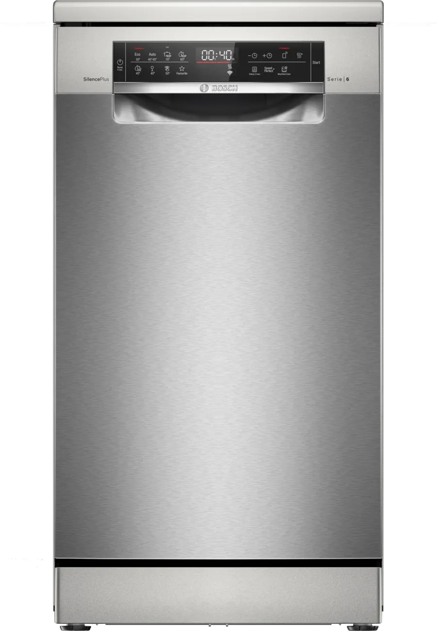 Πλυντήριο Πιάτων Ελεύθερο  Bosch Serie 6 SPS6EMI21E 10 σερβίτσια B Π45xY84.5εκ. Inox