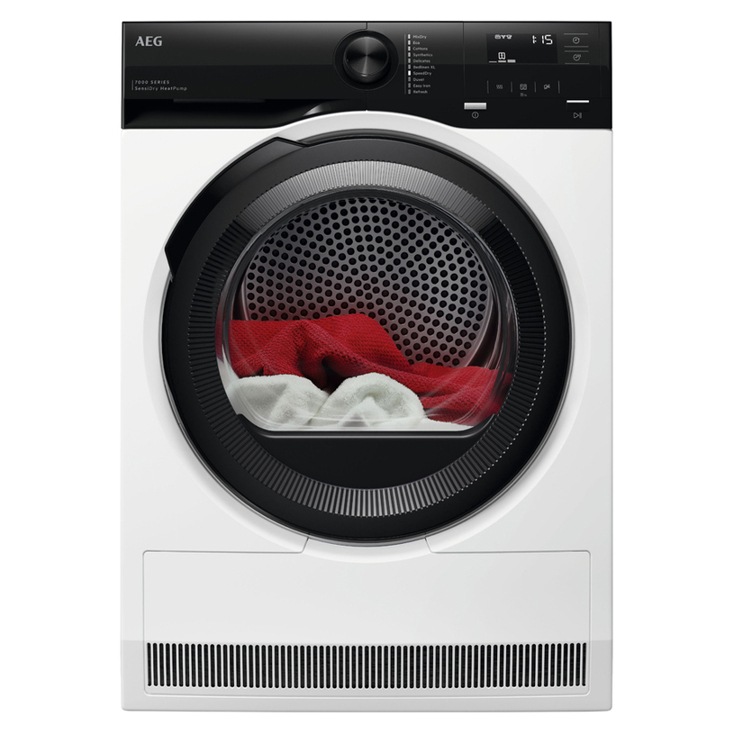 Στεγνωτήριο Ρούχων AEG TR7G8BE SensiDry 8kg D με Αντλία Θερμότητας