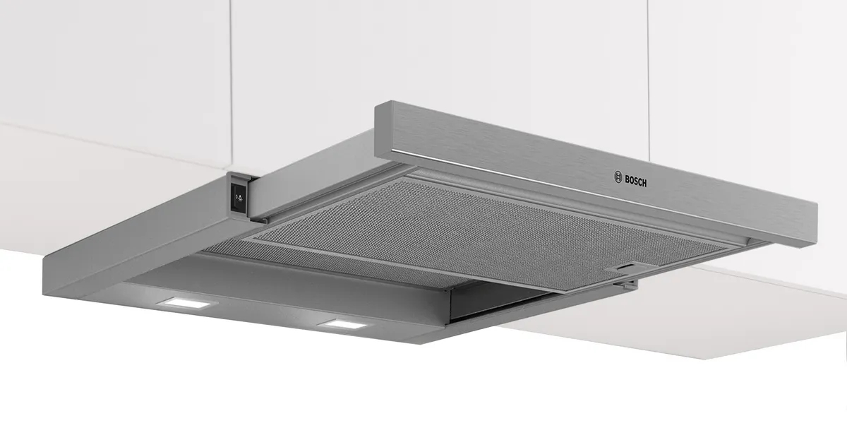 Συρόμενος Απορροφητήρας Bosch Serie 2 DFM064W55 Π60εκ, C, Inox, 394 m³/h