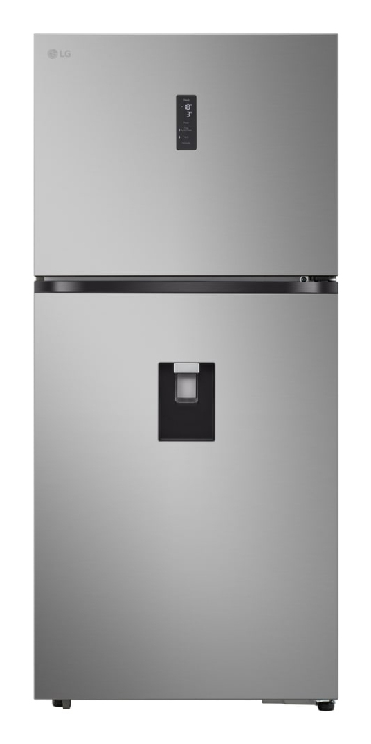 Ψυγείο Δίπορτο LG GTFV61PYBQD 609lt, Τotal NoFrost, Wifi, E (Υ186xΠ83,1xΒ74,1εκ) Inox