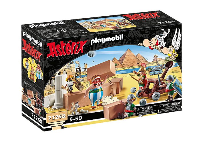 Playmobil Asterix 71268 Ο Νουμερομπίς και η Κατασκευή του Παλατιού