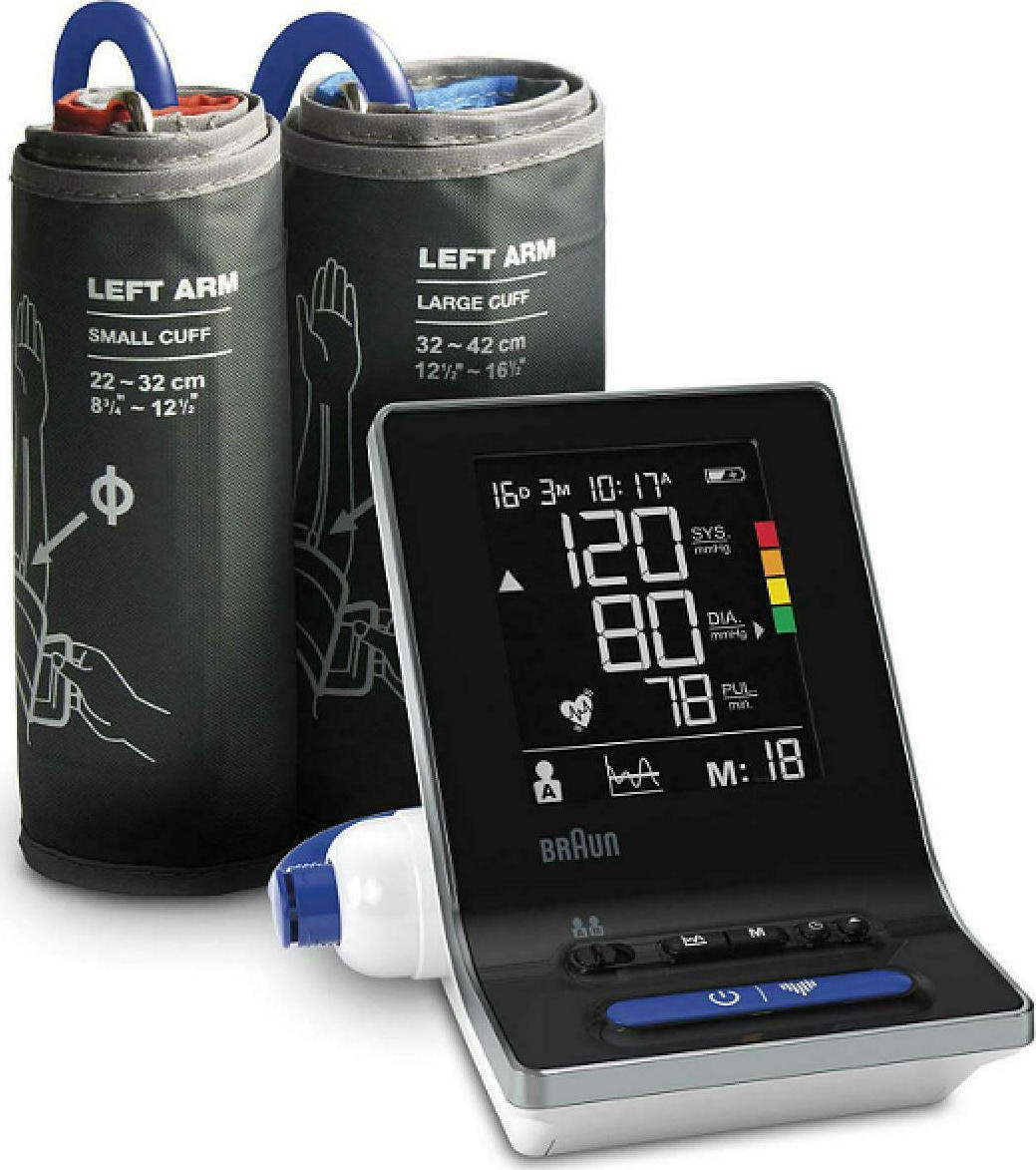 Braun ExactFit 3 BUA6150 Ηλεκτρονικό Πιεσόμετρο Μπράτσου Ακριβείας