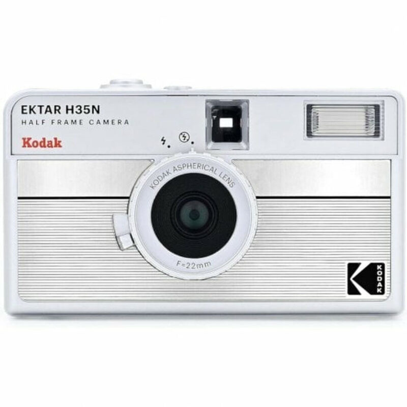 Kodak EKTAR H35N Φωτογραφική Μηχανή με Film Striped Silver