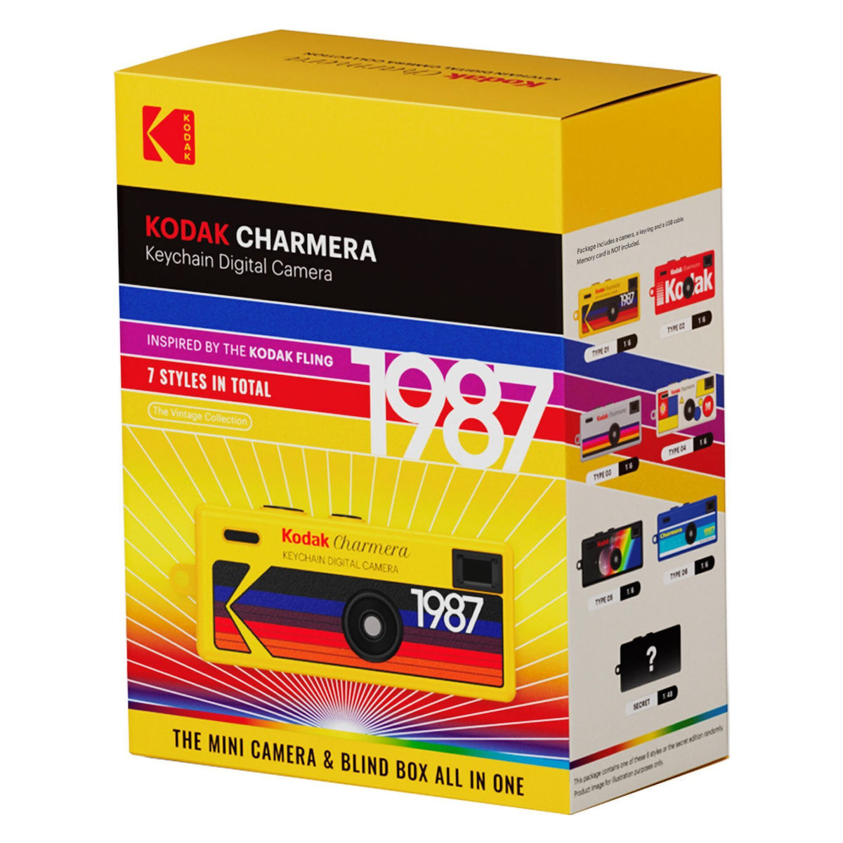 Kodak Charmera Keychain Ψηφιακή Κάμερα Blind Box