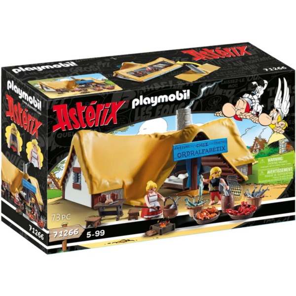 Playmobil Asterix 71266 Η Καλύβα του Ψαρά Αλφαβητίξ
