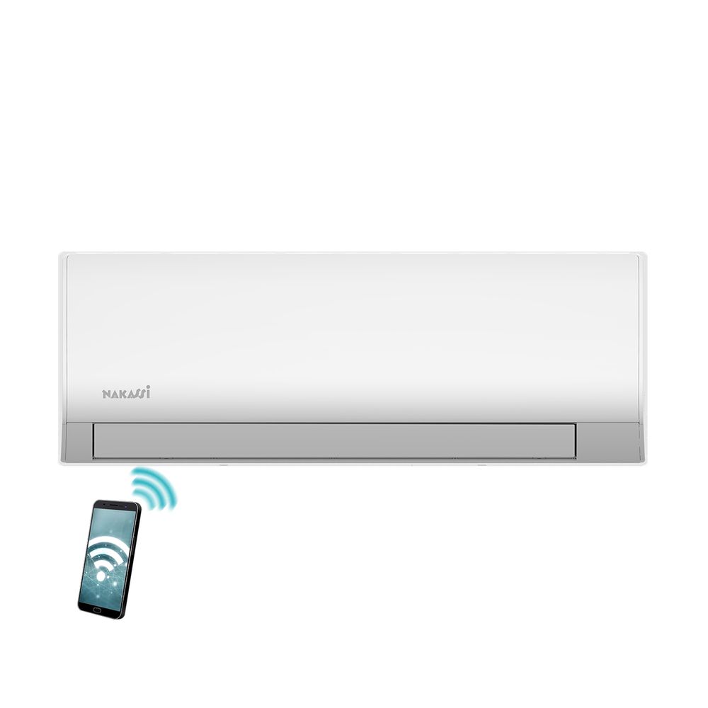 Nakassi N09SAC25G Κλιματιστικό Inverter 9000 BTU A++/A+ με Ιονιστή και WiFi