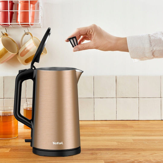 Tefal Βραστήρας 1.5lt 2000W Καφέ KI583C
