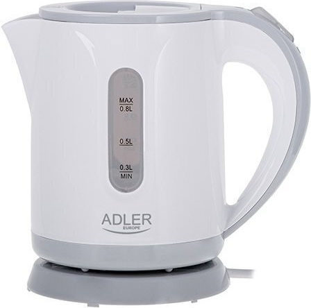 Adler AD 1371G Βραστήρας 800ml 850W Λευκός