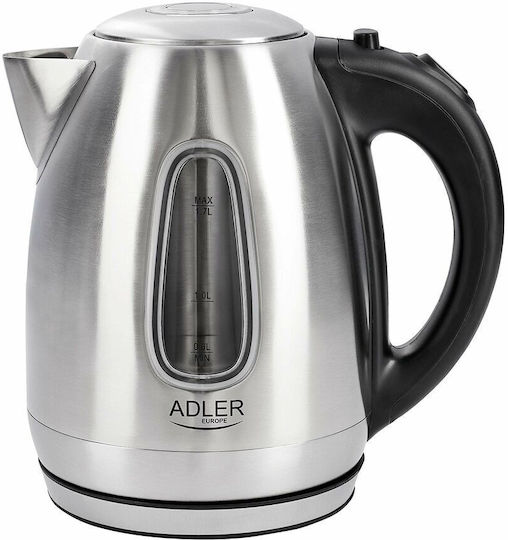 Adler Βραστήρας 1.7lt 2200W Μαύρος AD 1223