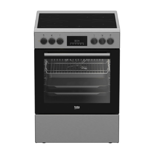 Beko FBM67320XS Κουζίνα 72lt με Κεραμικές Εστίες Π60εκ. Inox