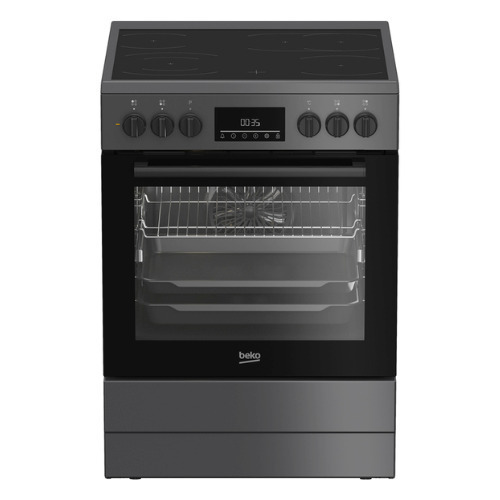 Beko FBM67320GAT Κουζίνα 72lt με Κεραμικές Εστίες Π60εκ. Γκρι