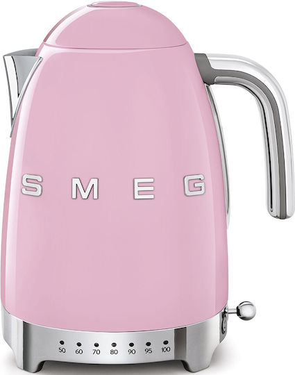 Smeg 50's Style Βραστήρας 1.7lt 2400W Ροζ KLF04PKEU